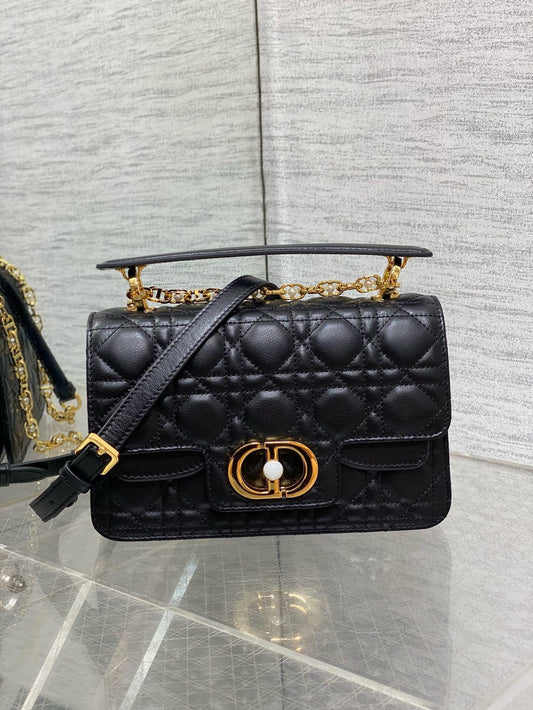 DR375 Small Dior Jolie Top Handle Bag / 8.5x5.5x3inches / HIGHEST QUALITY VERSION