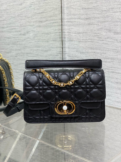 DR377 Small Dior Jolie Top Handle Bag / 8.5x5.5x3inches / HIGHEST QUALITY VERSION