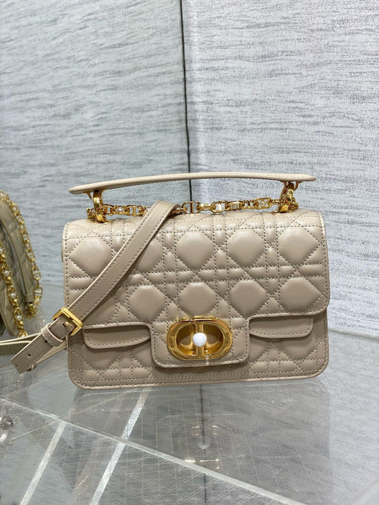 DR376 Small Dior Jolie Top Handle Bag / 8.5x5.5x3inches / HIGHEST QUALITY VERSION
