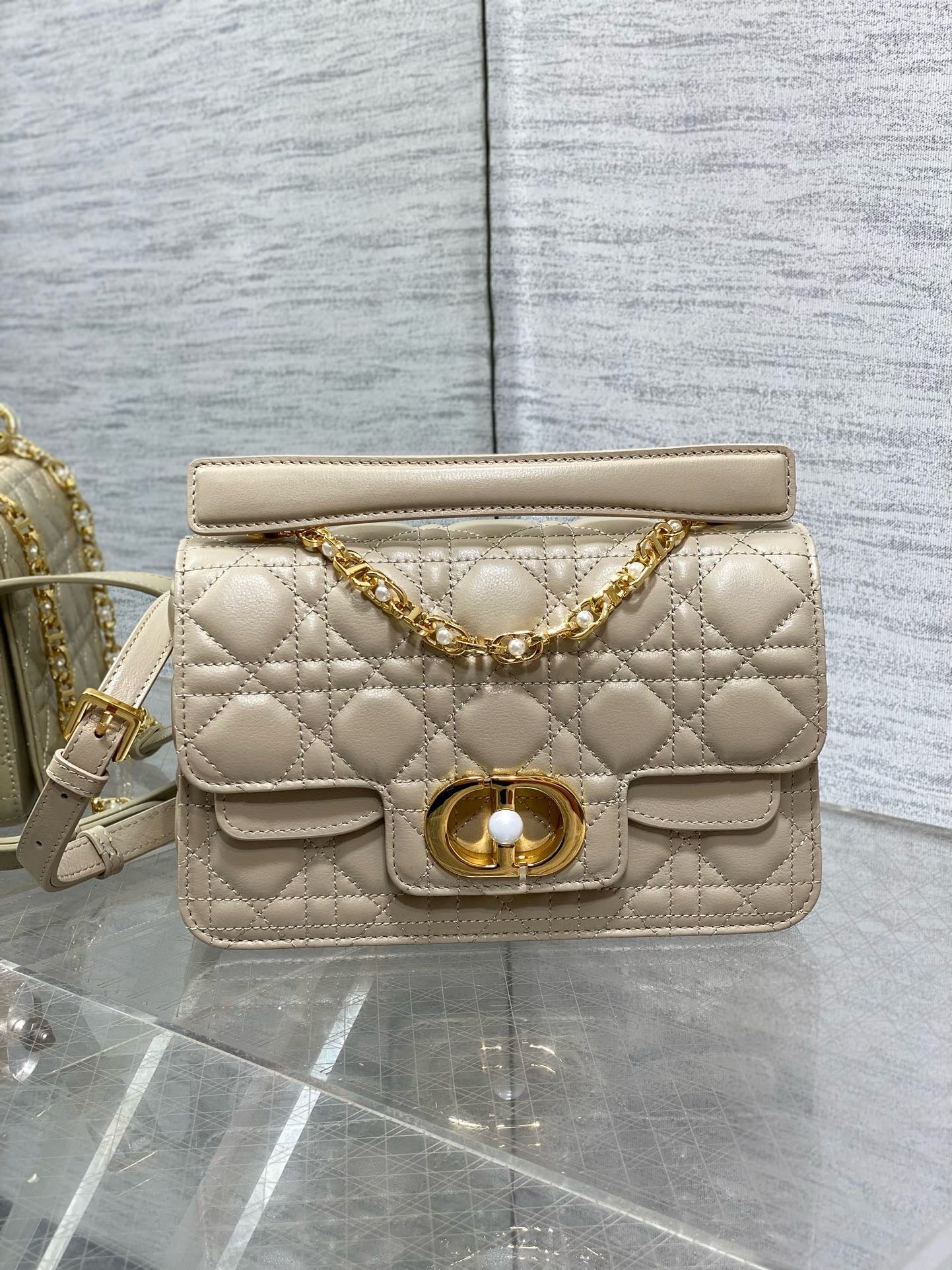 DR377 Small Dior Jolie Top Handle Bag / 8.5x5.5x3inches / HIGHEST QUALITY VERSION