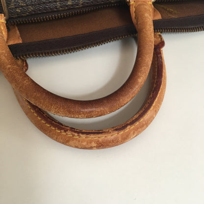 LOUIS VUITTON Speedy Handbag in Brown Canvas