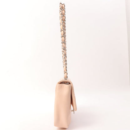 Chanel Around 2005 Made Wild Stitch Big Cc Mark Plate Chain Bag Baby Pink
