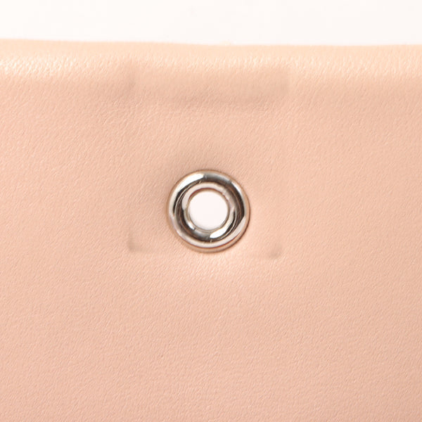Chanel Around 2005 Made Wild Stitch Big Cc Mark Plate Chain Bag Baby Pink