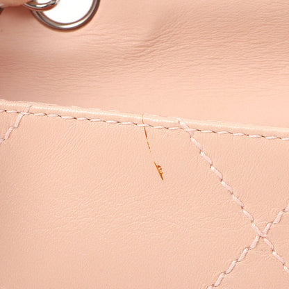 Chanel Around 2005 Made Wild Stitch Big Cc Mark Plate Chain Bag Baby Pink