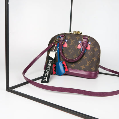 Louis-Vuitton Alma BB Totem style