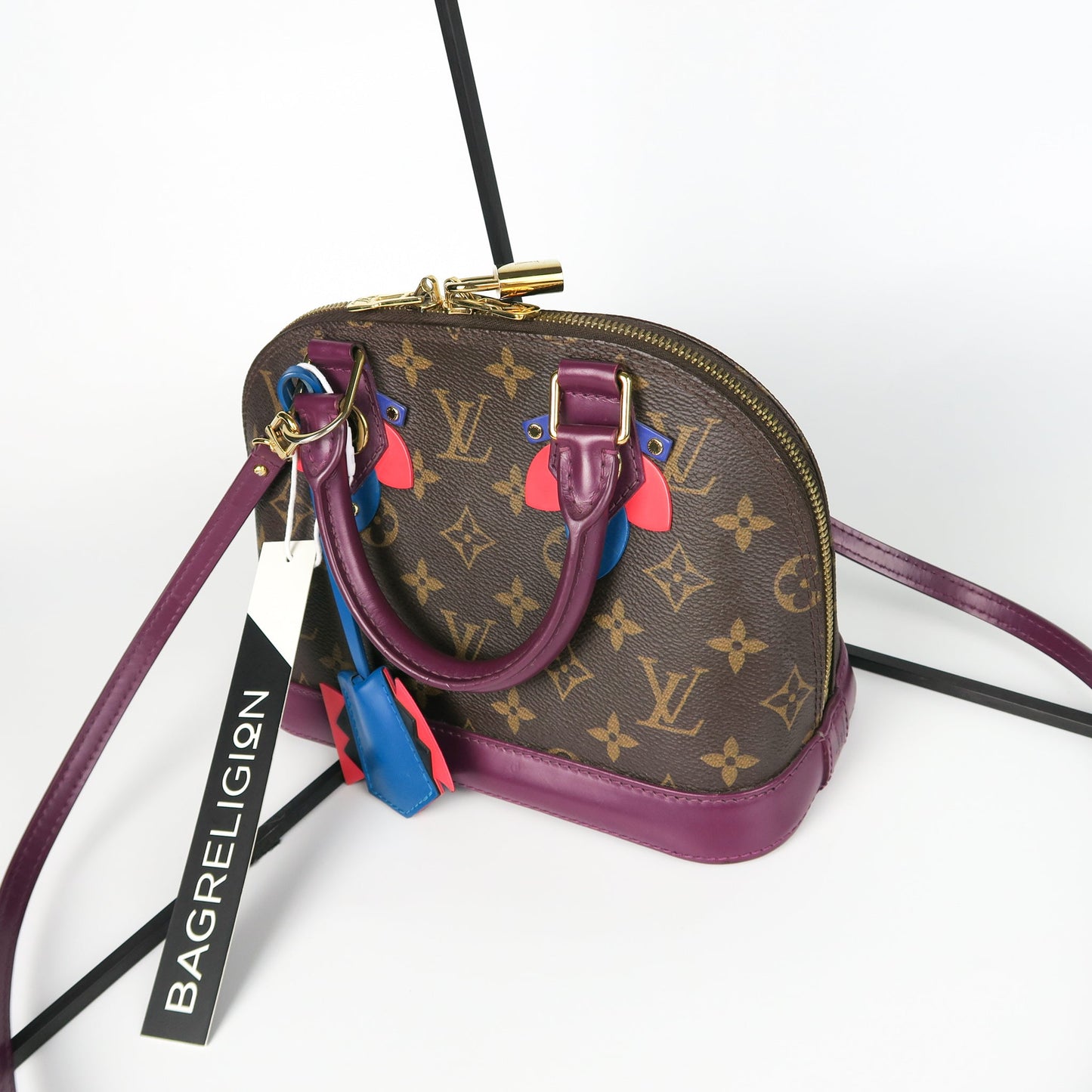 Louis-Vuitton Alma BB Totem style