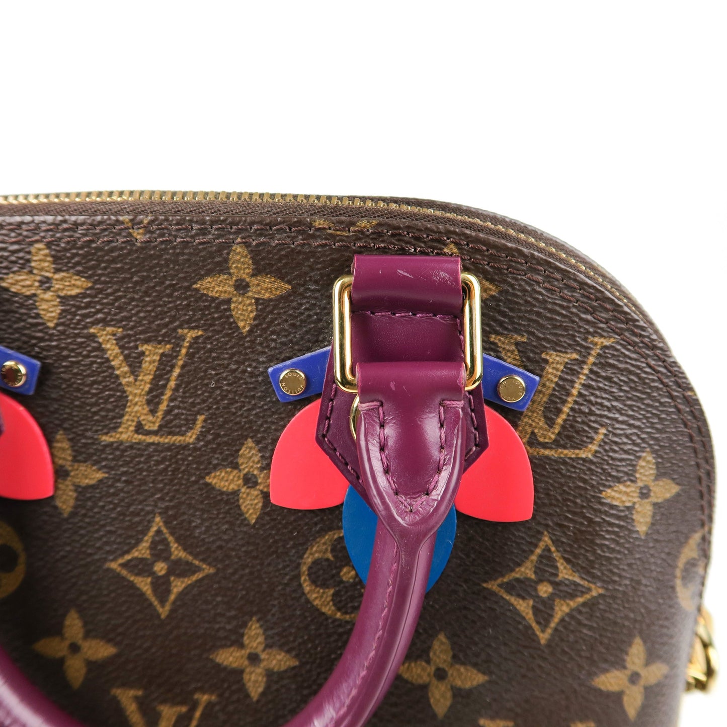 Louis-Vuitton Alma BB Totem style