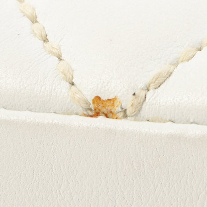 Chanel Around 2005 Made Wild Stitch Turn-Lock Top Handle Bag White
