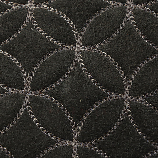 Chanel Around 2005 Made Mouton Cc Mark Stitch Shoulder Bag Black