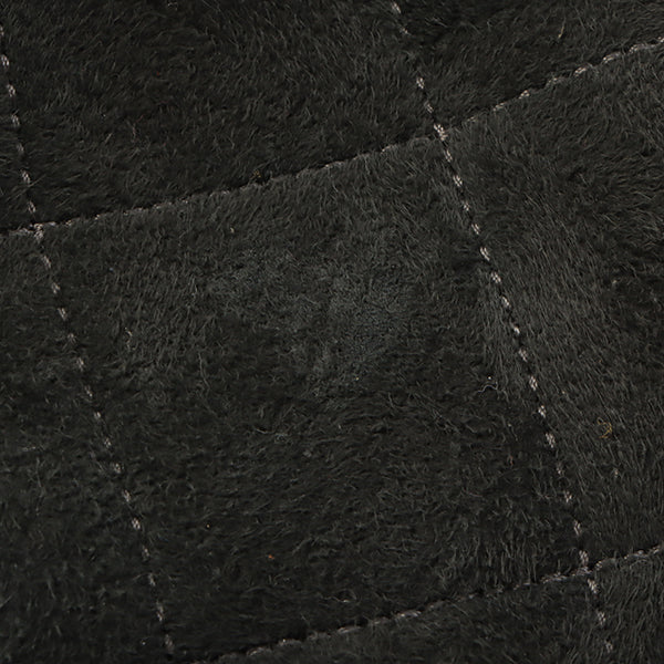 Chanel Around 2005 Made Mouton Cc Mark Stitch Shoulder Bag Black