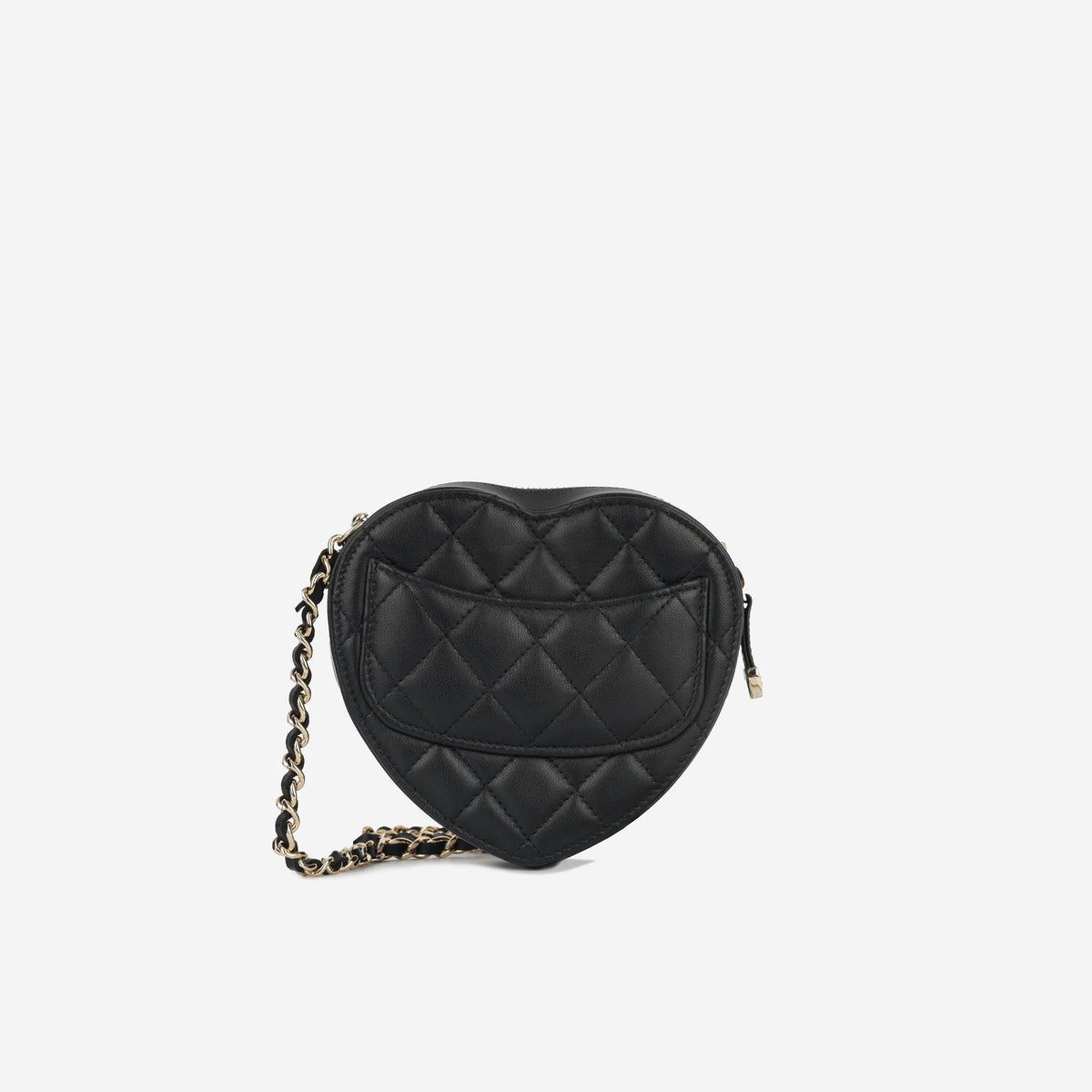 Chanel Small Heart Bag - Black