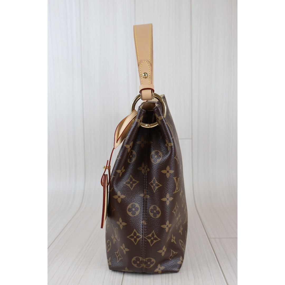 Rank S｜ LV Monogram Canvas Graceful  Shoulder Bag｜092325
