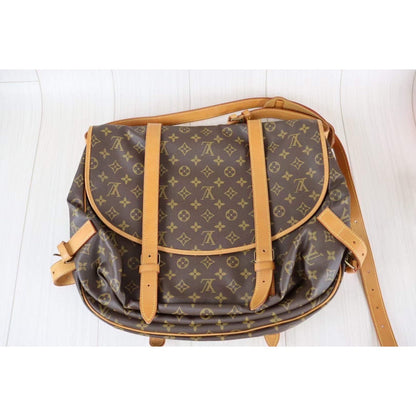 Rank A｜ LV Monogram Saumur GM 43 Shoulder Bag｜091418