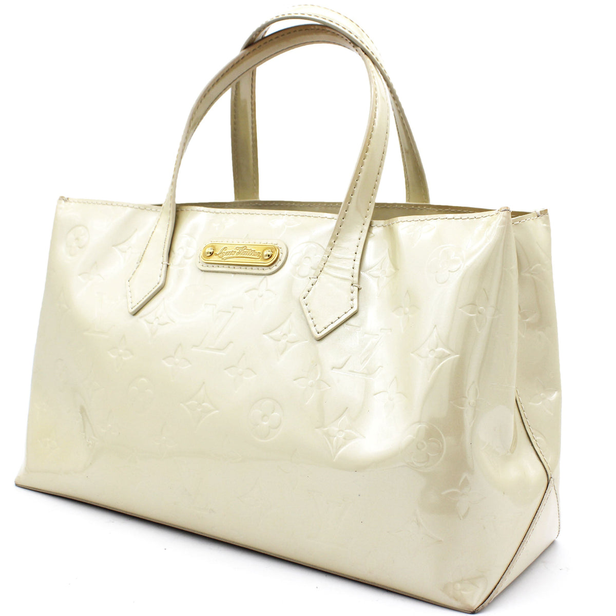 Louis-vuitton Wishire PM Tote Pearly White
