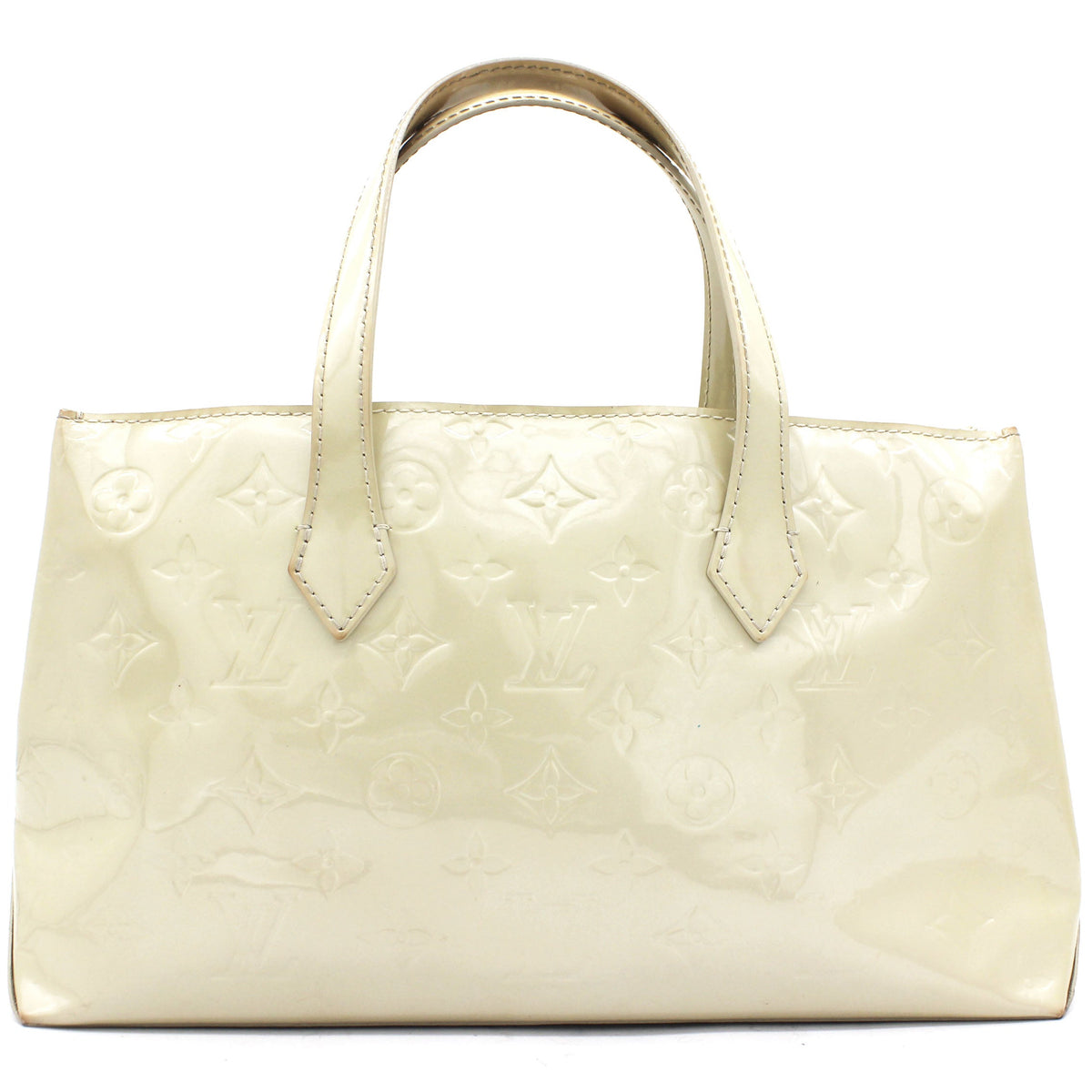 Louis-vuitton Wishire PM Tote Pearly White