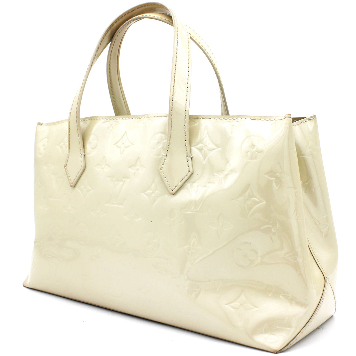 Louis-vuitton Wishire PM Tote Pearly White