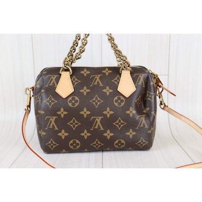 Rank AB ｜ LV Monogram Speedy Chain 20｜091314