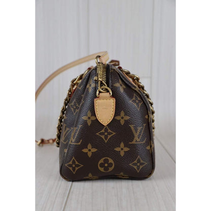 Rank AB ｜ LV Monogram Speedy Chain 20｜091314