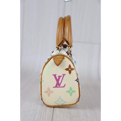 Rank AB ｜ LV Multi Monogram Mini Speedy Handbag｜091310