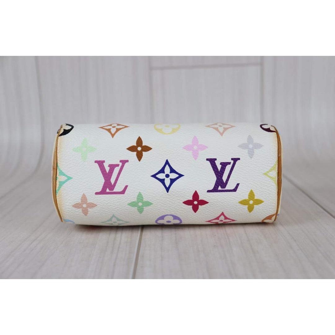 Rank AB ｜ LV Multi Monogram Mini Speedy Handbag｜091310