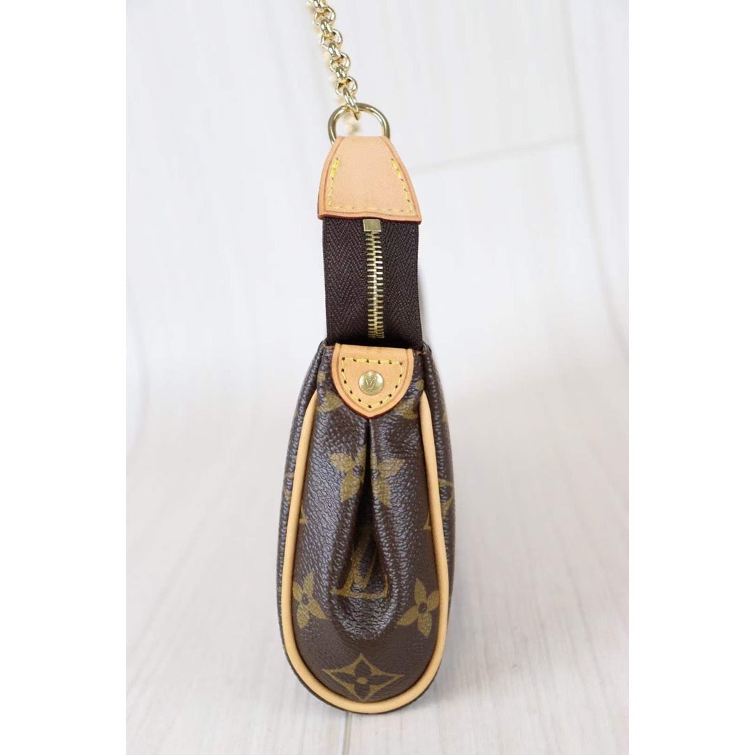 Rank S ｜LV Monogram Eva Shoulder Bag ｜091021