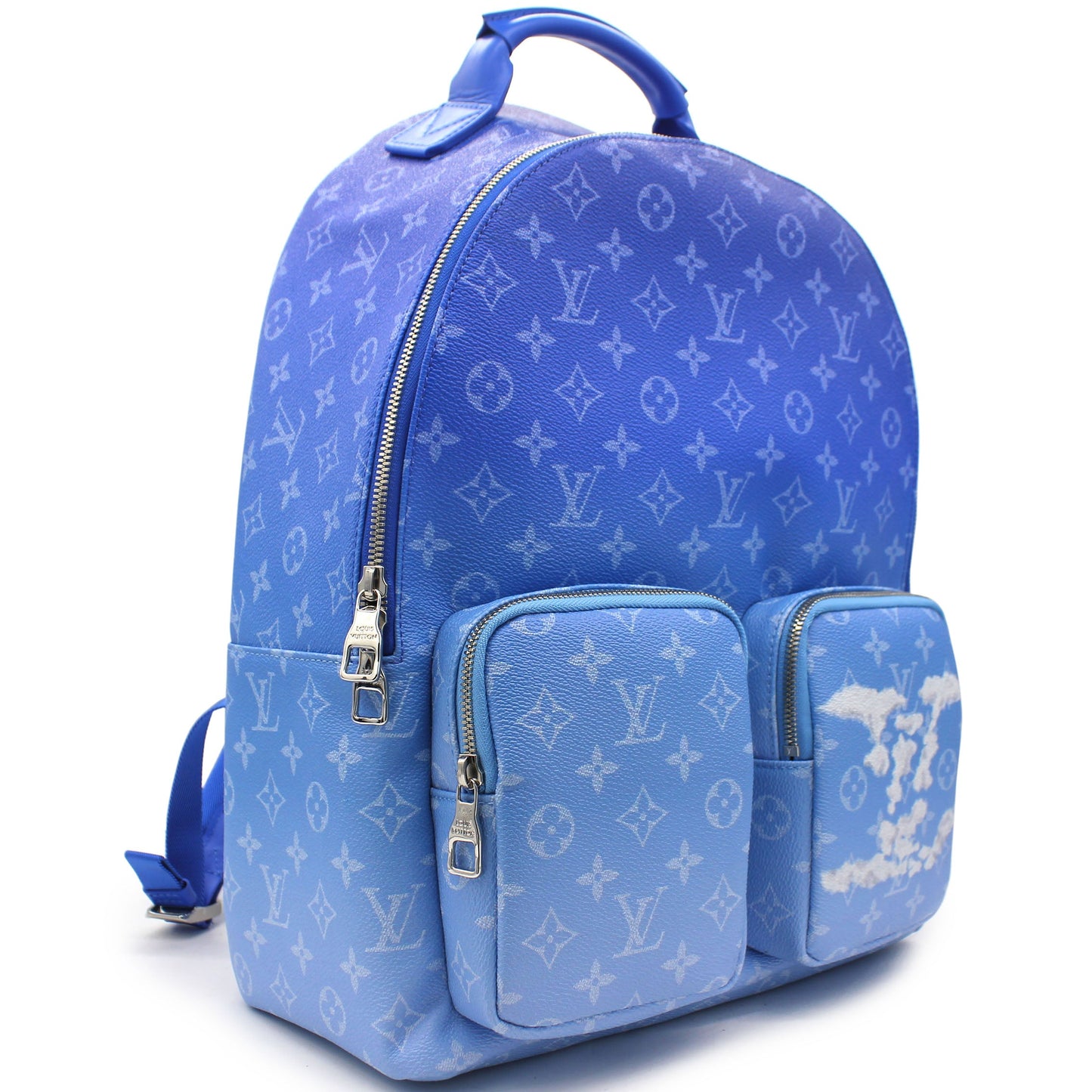 Louis-vuitton Backpack Multipockets Clouds Monogram Blue