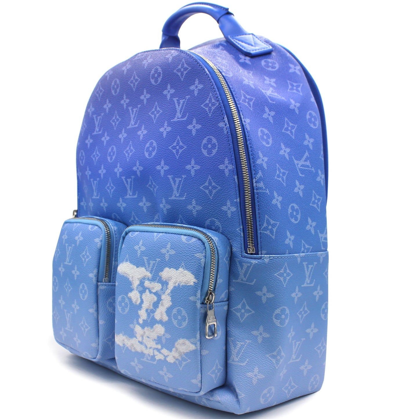 Louis-vuitton Backpack Multipockets Clouds Monogram Blue