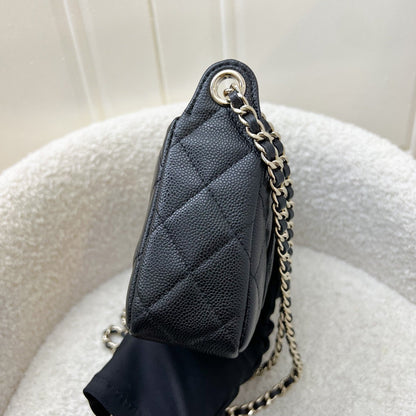 [Local Set - July 2025] Chanel 25A Clutch with Chain in Black Caviar GHW (Model: AP4704)