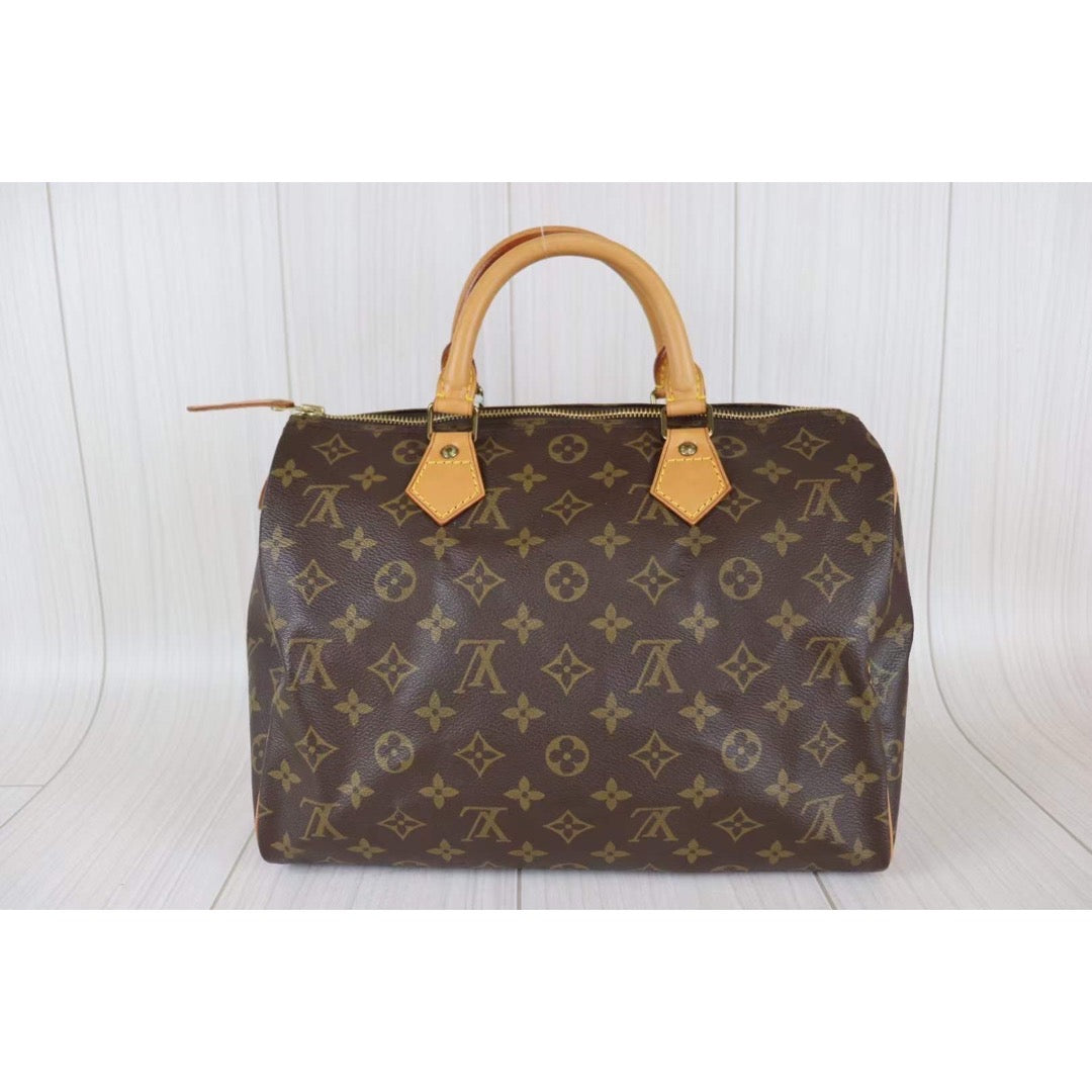 Rank AB｜ LV Monogram Speedy 30 HandBag｜091017