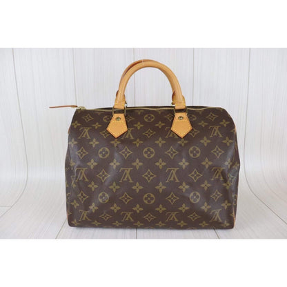 Rank AB｜ LV Monogram Speedy 30 HandBag｜091017