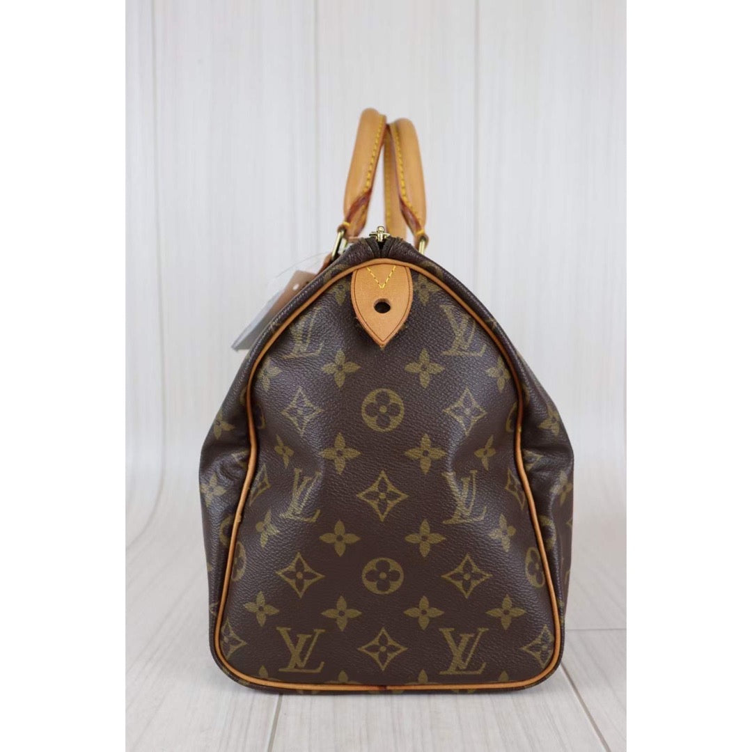 Rank AB｜ LV Monogram Speedy 30 HandBag｜091017