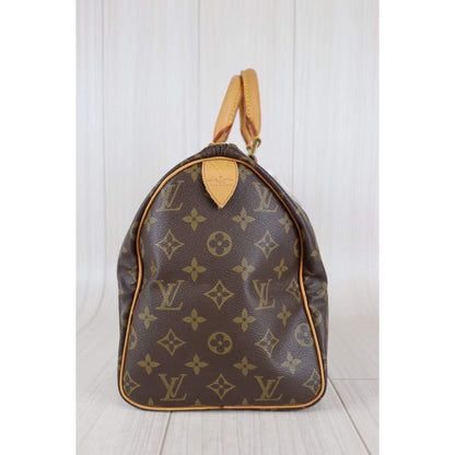 Rank AB｜ LV Monogram Speedy 30 HandBag｜091017