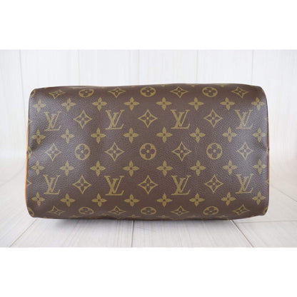 Rank AB｜ LV Monogram Speedy 30 HandBag｜091017
