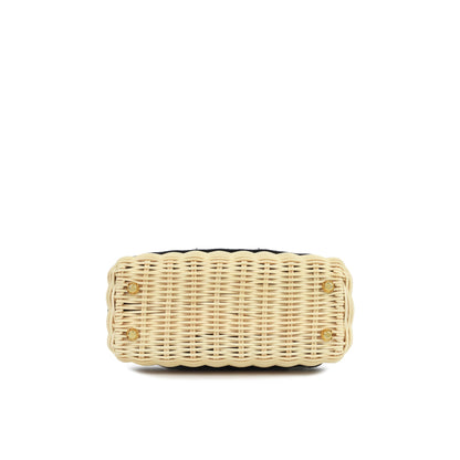 Dior Mini Lady Dior - Beige Wicker