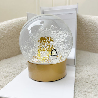Chanel VIP Gift Snowflake Perfume Globe