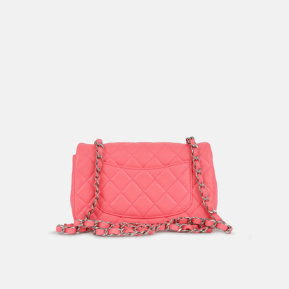 Mini Rectangular - Neon Pink