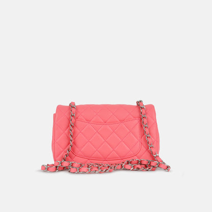 Chanel Classic Flap Bag - Neon Pink (NWT)