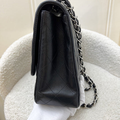 Chanel Jumbo Classic Single Flap SF in Black Lambskin and SHW