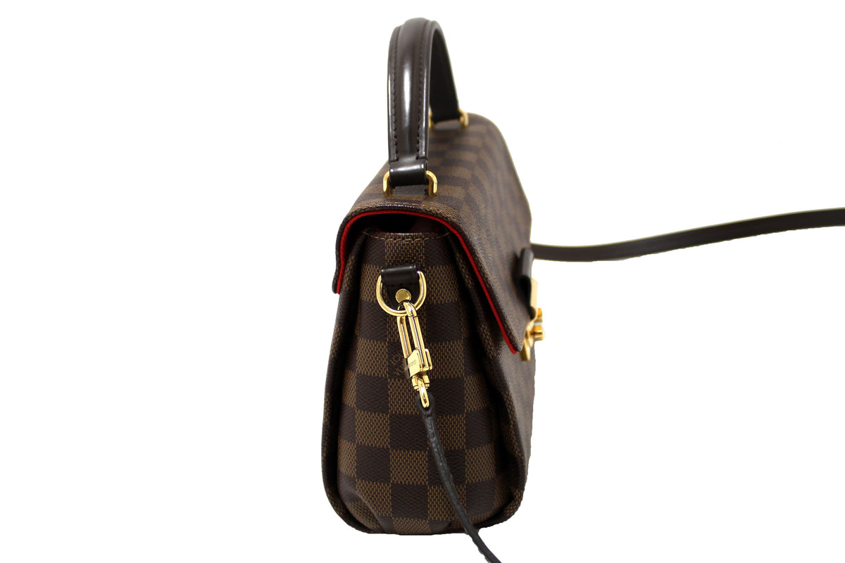 Louis Vuitton Damier Ebene Croisette Handbag/Messenger Bag