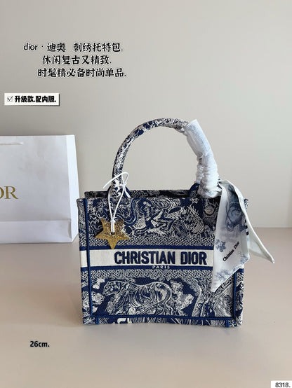 DR497 Book Tote Small/Medium/Large