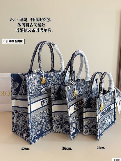 DR497 Book Tote Small/Medium/Large