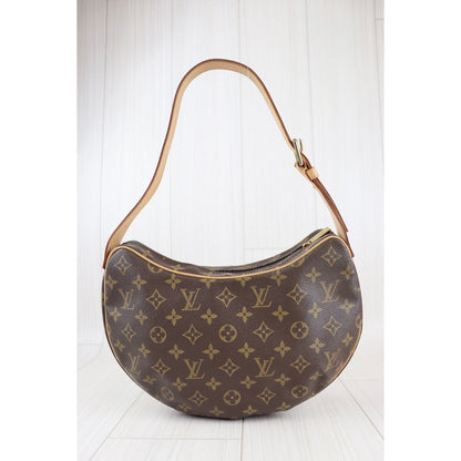 Rank AB ｜LV Monogram Pochette Croissant MM Shoulder Bag｜092601