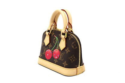 NEW Louis Vuitton LV x TM Cerise Nano Alma Hand and Crossbody Bag