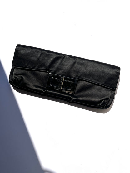 Vintage CHANEL Reissue Satin Clutch Bag
