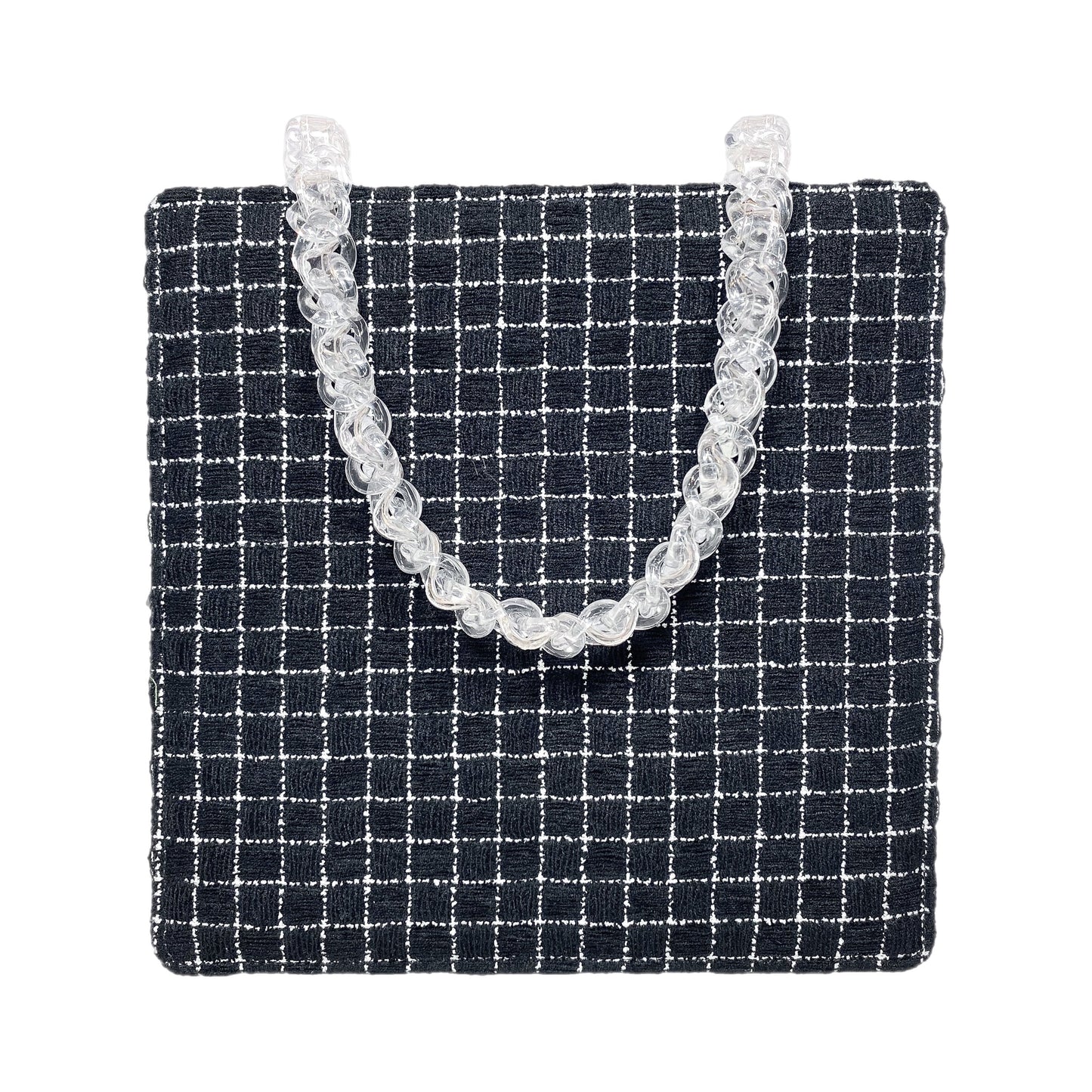 Chanel Black White Tweed Absolute Bag