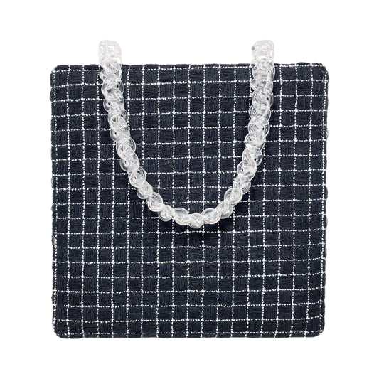Chanel Black White Tweed Absolute Bag
