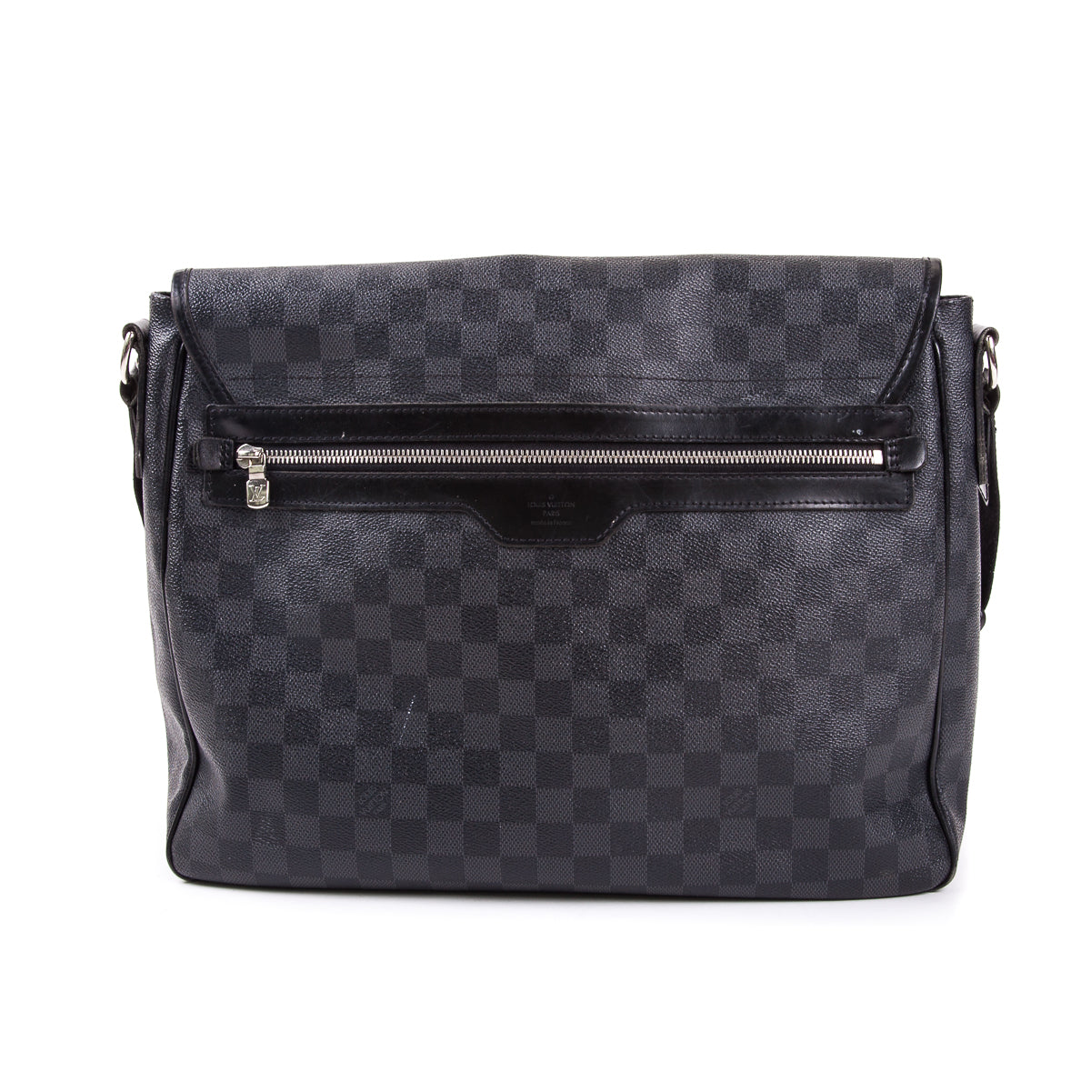 Louis-Vuitton Damier Graphite Daniel GM Messenger Bag