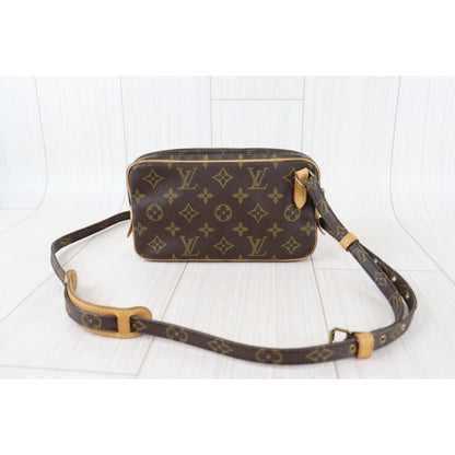 Rank AB｜LV Monogram Pochette Marley Bandolier Shoulder Bag｜092707