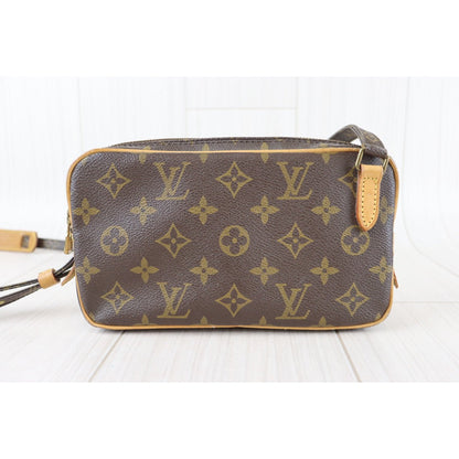 Rank AB｜LV Monogram Pochette Marley Bandolier Shoulder Bag｜092707