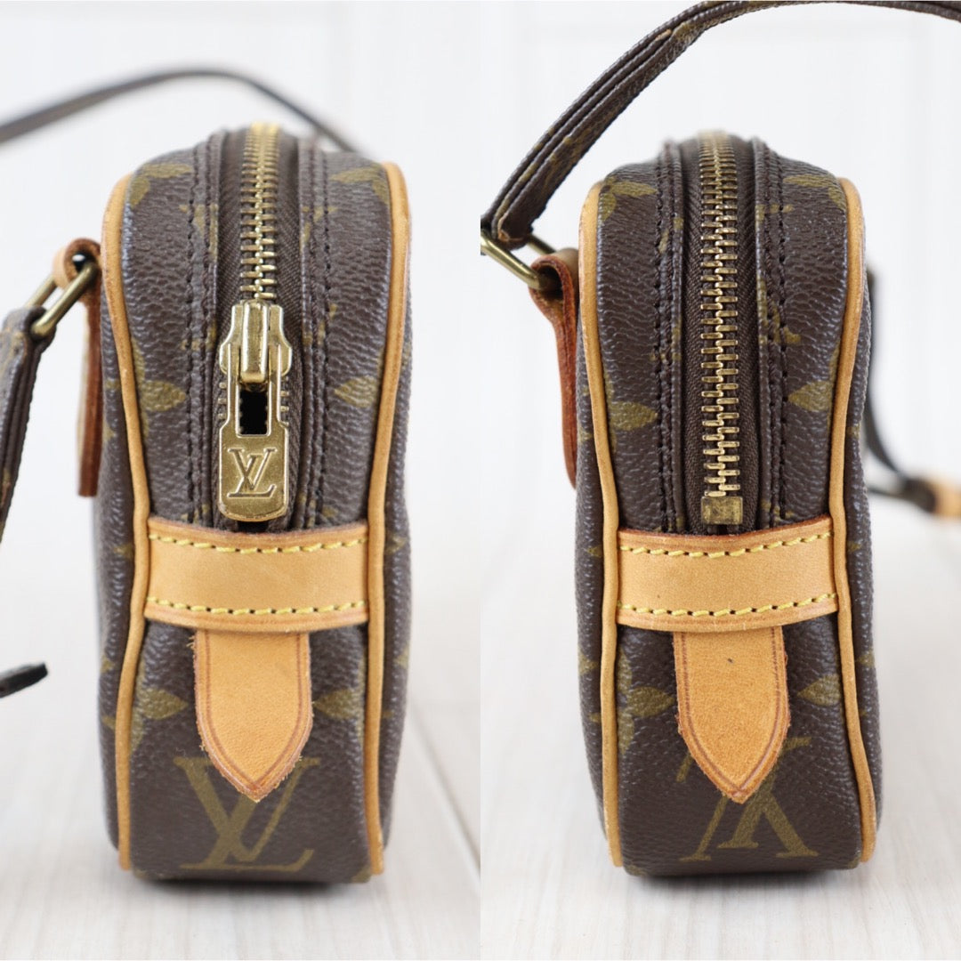 Rank AB｜LV Monogram Pochette Marley Bandolier Shoulder Bag｜092707